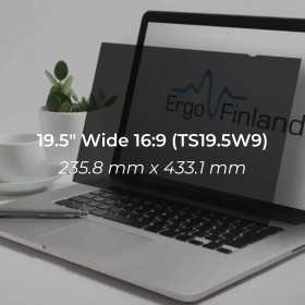 Tietoturvasuoja 19.5" Wide 16:9