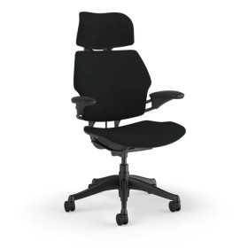 Humanscale Freedom työtuoli - niskatuella - musta Kvadrat kangas