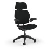 Humanscale Freedom työtuoli - niskatuella - musta Kvadrat kangas