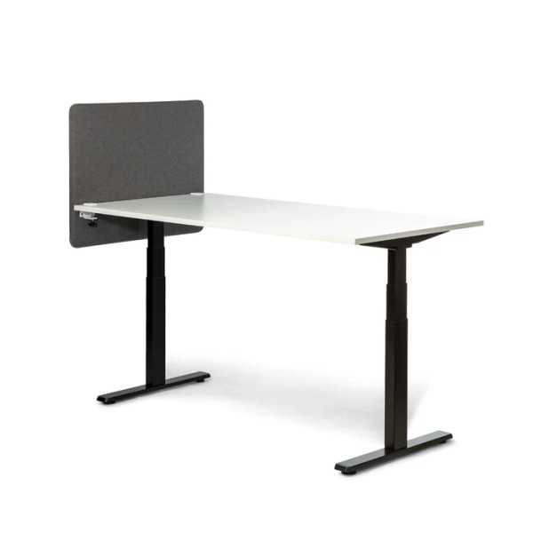MUTE Lite akustiikkasermi 1200 x 650 mm - pöytämalli, harmaa (Savio 09)