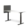 MUTE Lite akustiikkasermi 1200 x 650 mm - pöytämalli, harmaa (Savio 09)