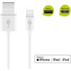 Goobay Lightning USB lataus- ja synkronointikaapeli, valkoinen