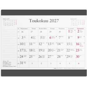 Hiirimatto kuukausikalenterilla 2027 