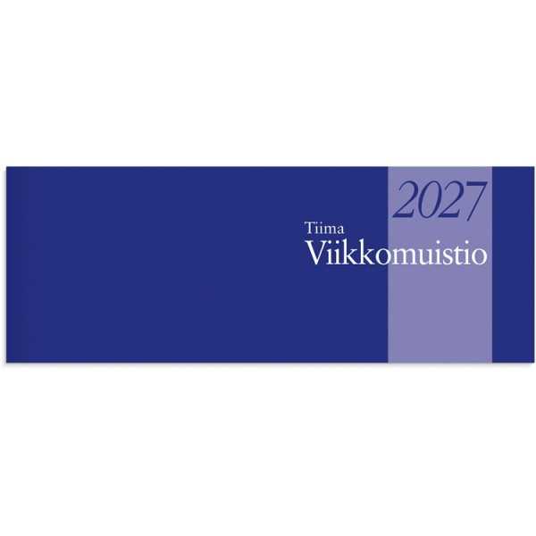 Tiima Viikkomuistio sidottu 2027 