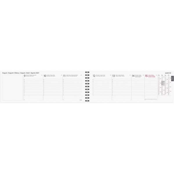 Desk calendar Europe2027 