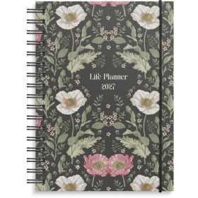 Life Planner Floral A6 2027 