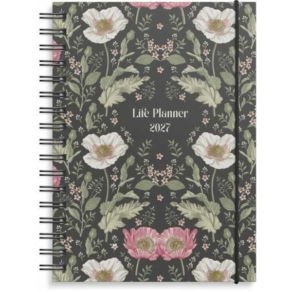 Life Planner Floral A6 2027 