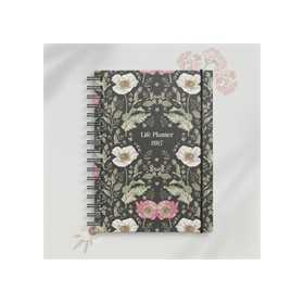 Life Planner Floral A6 2027 