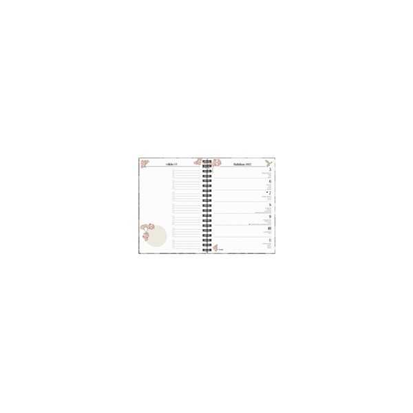 Life Planner Floral A6 2027 