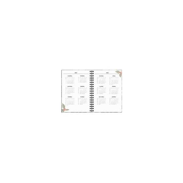 Life Planner Floral A6 2027 