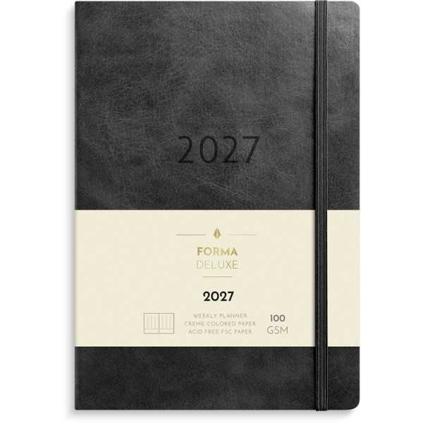 Business Forma Deluxe musta 2027 