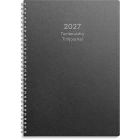 Tuntimuistio Eco A4 musta 2027 