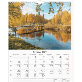 Luonto seinäkalenteri 2027 
