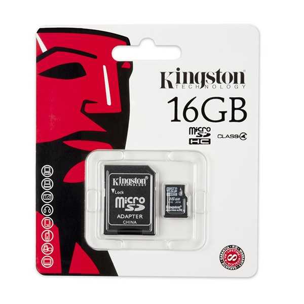 KINGSTON 16GB microSDHC Class 4