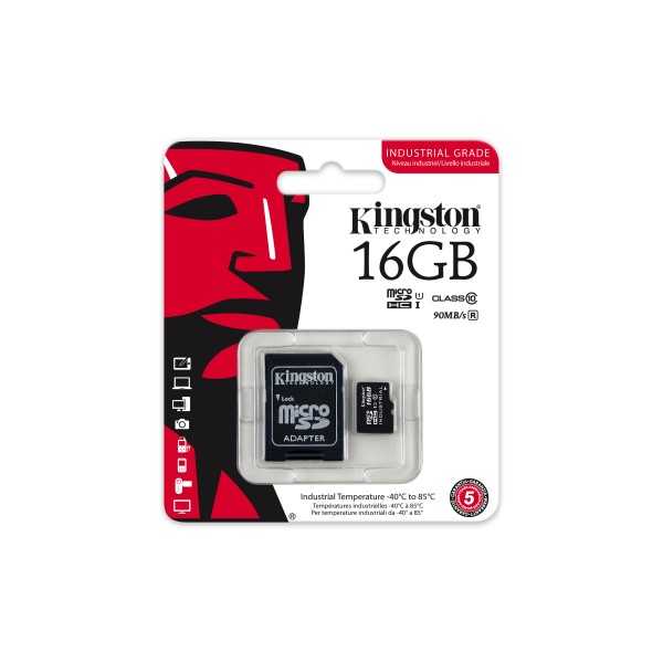 KINGSTON 16GB microSDHC UHS-I Class 10