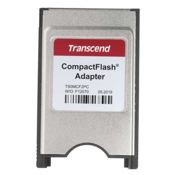 Transcend PCMCIA CompactFlash adapteri