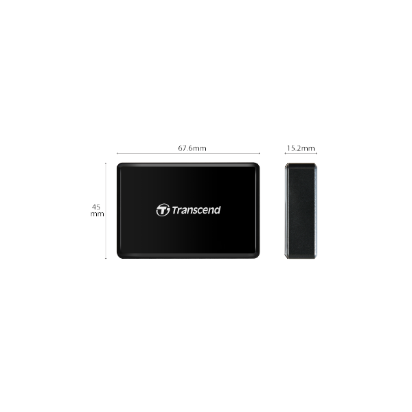 TRANSCEND RDF2 CFAST CARD READER, USB 3.1