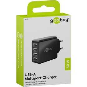 30 W USB-A Multiport Charger black