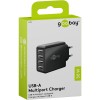 30 W USB-A Multiport Charger black