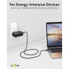USB-C-laturi kannettaville tietokoneille (65 W) musta