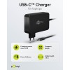 USB-C-laturi kannettaville tietokoneille (90 W) musta