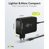 USB-C-laturi kannettaville tietokoneille (90 W) musta