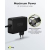 USB-C-laturi kannettaville tietokoneille (90 W) musta