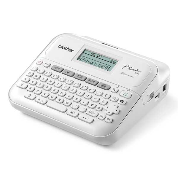 Brother PT-D410 etikettitulostin Lämpösiirto 180 x 180 DPI 20 mm/s Langallinen TZe QWERTY