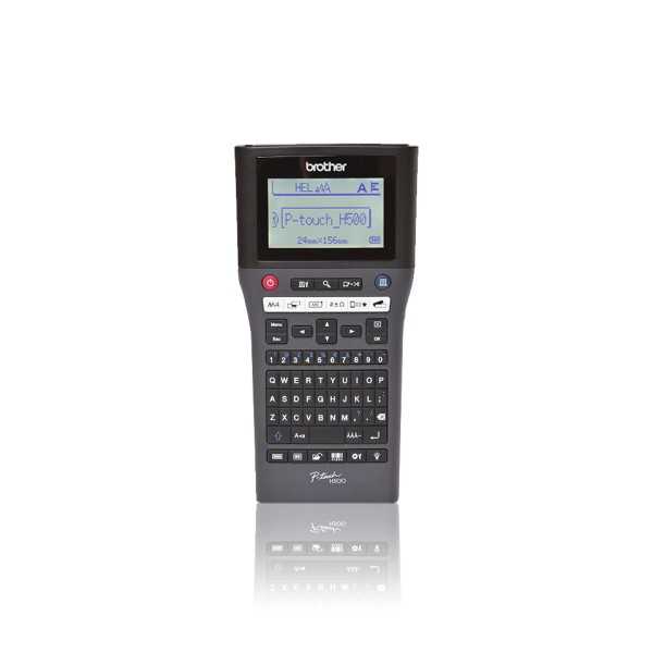 Brother PT-H500 etikettitulostin 180 x 180 DPI 30 mm/s Langallinen TZe QWERTY