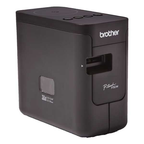 Brother PT-P750W etikettitulostin 180 x 180 DPI 30 mm/s Langallinen & langaton HSE/TZe Wi-Fi