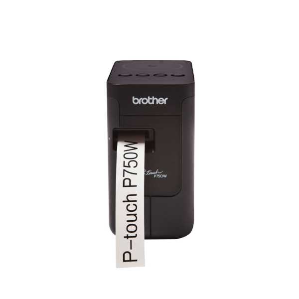 Brother PT-P750W etikettitulostin 180 x 180 DPI 30 mm/s Langallinen & langaton HSE/TZe Wi-Fi