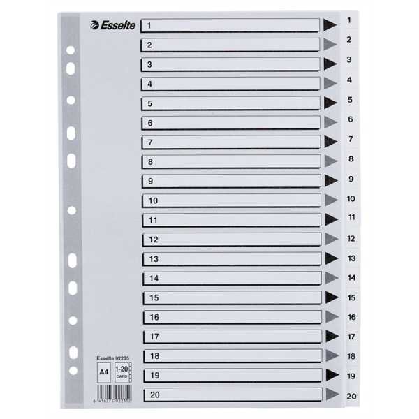NUMEROHAKEMISTO A4 KARTONKI 20-OSAINEN 