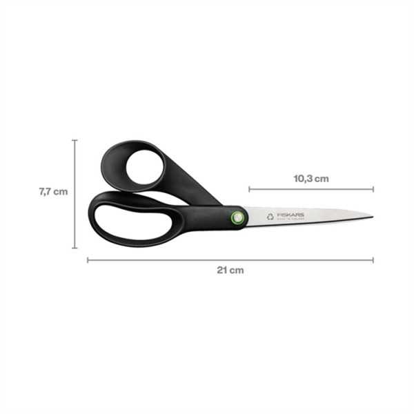 Yleissakset Fiskars FF ReNew 21cm musta 