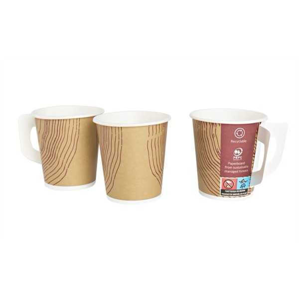 Kahvikuppi Menu korvalla 175ml/80 PEFC 