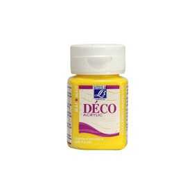 DECO ASKARTELUVÄRI MATTA 50ML KELTAINEN 