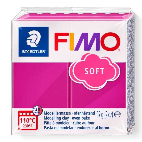 Fimo Soft perusväri 22 raspberry 