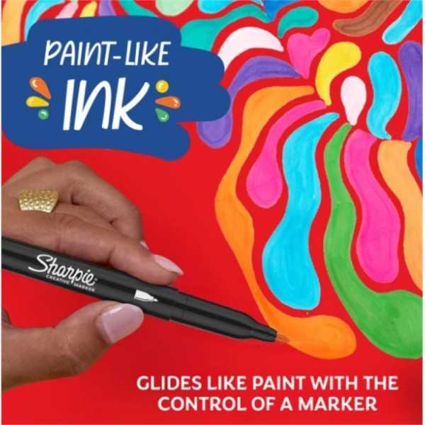 Akryylitussi SharpieCreative Marker mus 