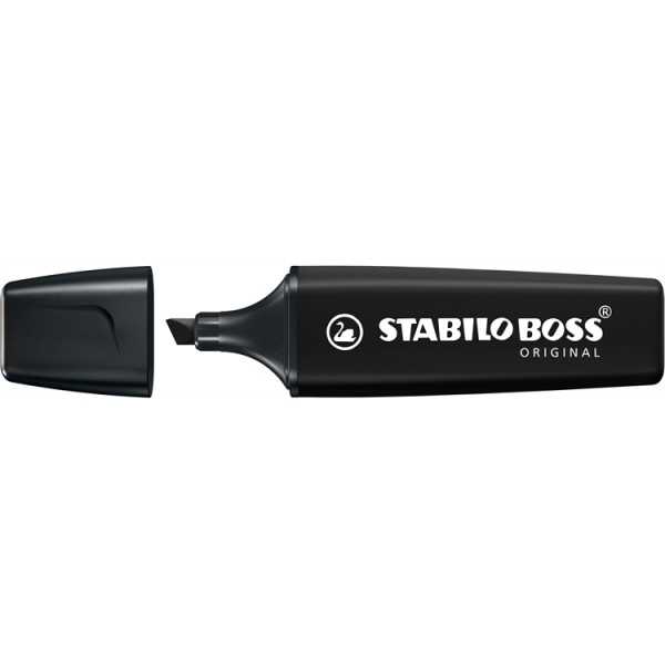 STABILO BOSS Marker Black korostuskynä 