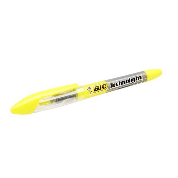 BIC TECHNOLIGHT KOROSTUSKYNÄ KELTAINEN 