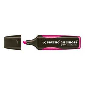 Korostuskynä StabiloGreenBOSS pinkki 