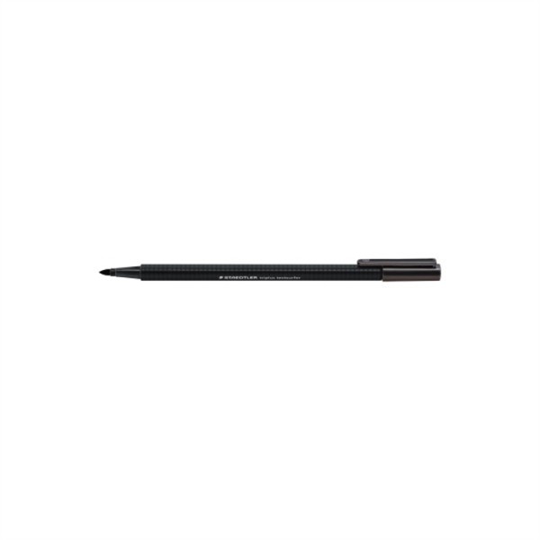 Korostuskynä musta Staedtler triplus tex