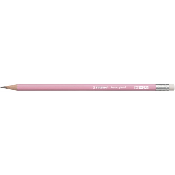 Lyijykynä STABILO Swano pastel HB roo/12