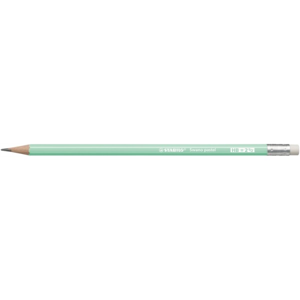 Lyijykynä STABILO Swano pastel HB vih/12