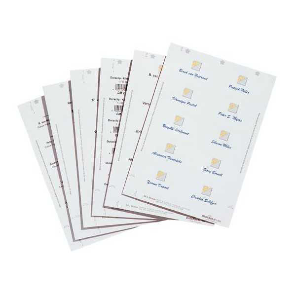 DURABLE 1455 NIMIKORTTI TUL 90X54MM /200