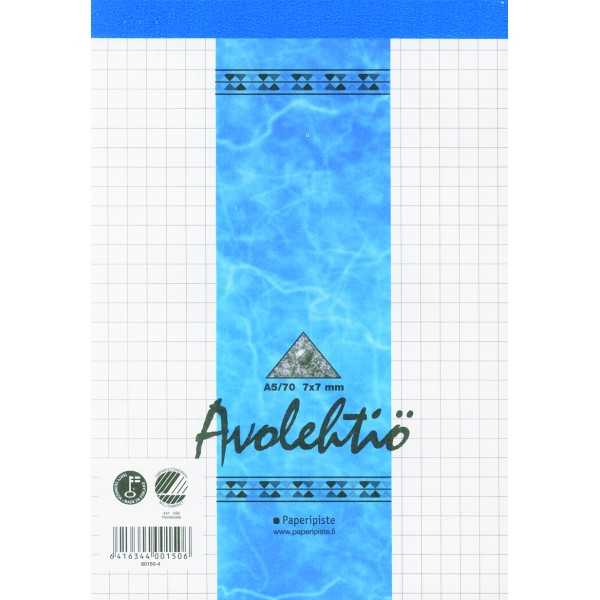 Avolehtiö A5/70 7X7 perforoitu Jmerkki 