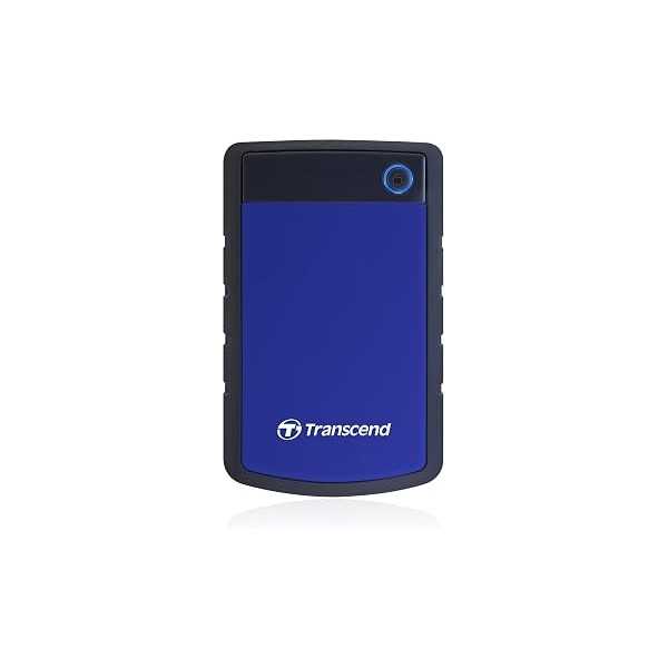 TRANSCEND 1 TB EXTERNAL HDD 2.5", USB 3.1, RUGGED - STOREJET 25H3 (Blue)