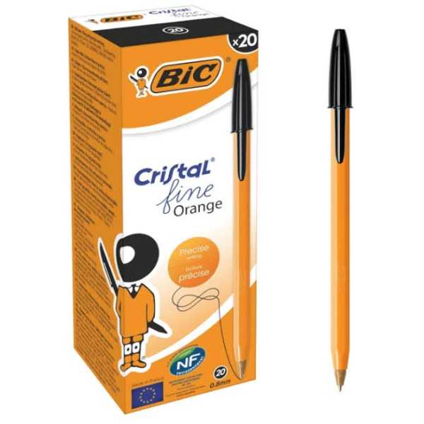 BIC ORANGE FINE KUULAKYNÄ MUSTA 