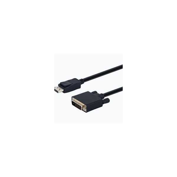 Black Box DisplayPort–DVI-kaapeli, uros/uros, 0,9 m