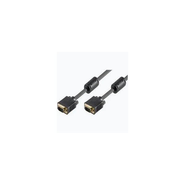 Näyttökaapeli VGA, 15 pin uros - 15 pin uros 1.8 m
