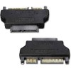 Slim Sata 7 / 15 pin male to Sata female 7+6 pin